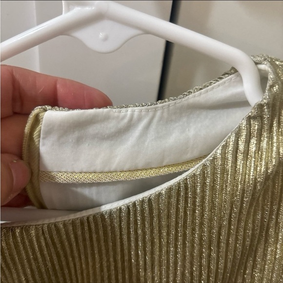 Mini Boden Gold Dress - Picture 7 of 7